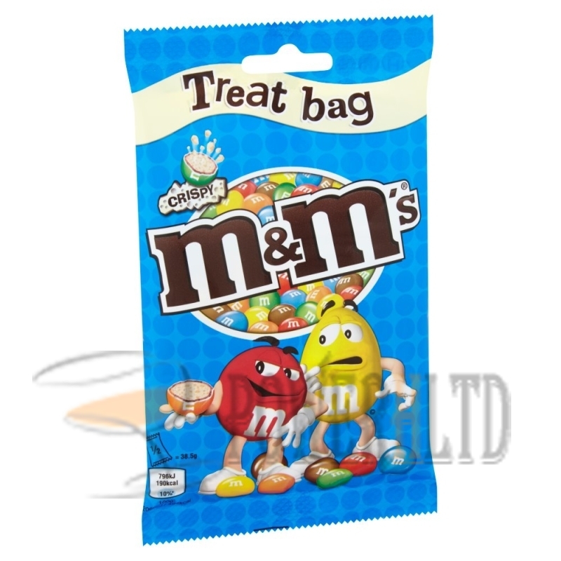 M&M's Crunchy Peanut & Milk Chocolate Bites Treat Bag £1.25 PMP